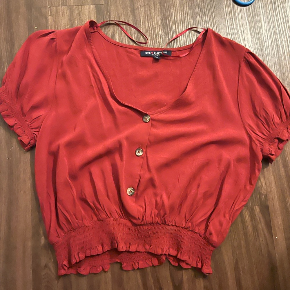 Crop Top w/ buttons